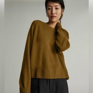 Everlane Boxy Cashmere Crew